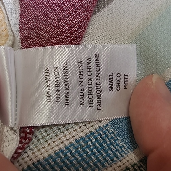 Rails 'Becca' Long-Sleeve Faux-Wrap Dress in Cusco Stripe - Size S - Picture 9 of 10